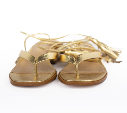 Julia Flat Sandal Golden