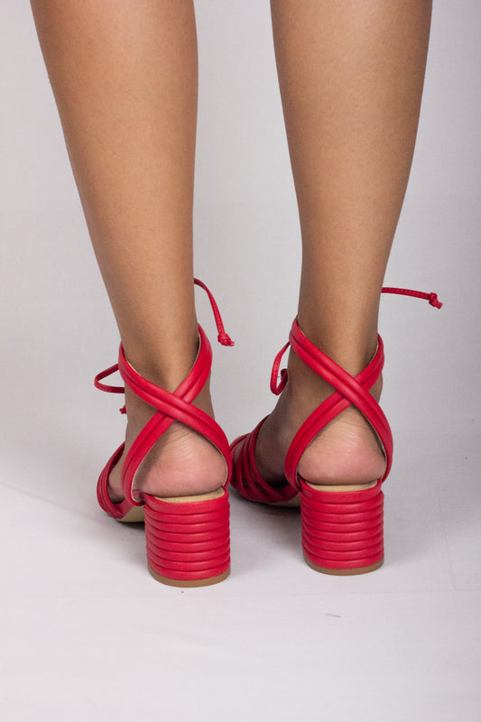 Lucy Sandal Red