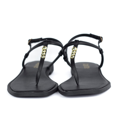 Maya Flat Sandal Black